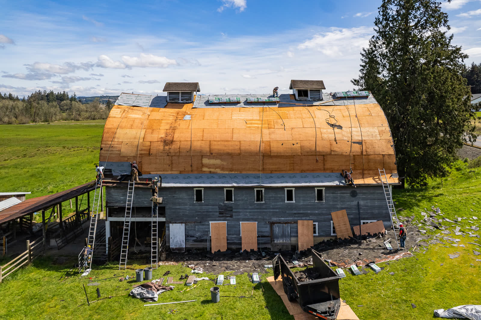 Historic Barn Roof Replacement - Image 1
