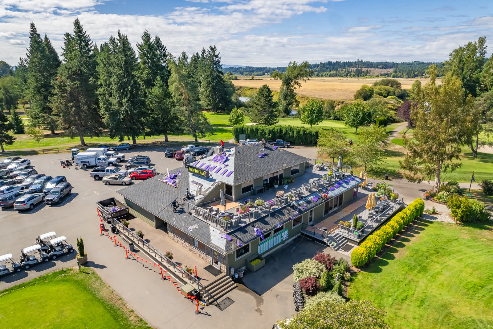 Golf Course Clubhouse Roof - Image 1