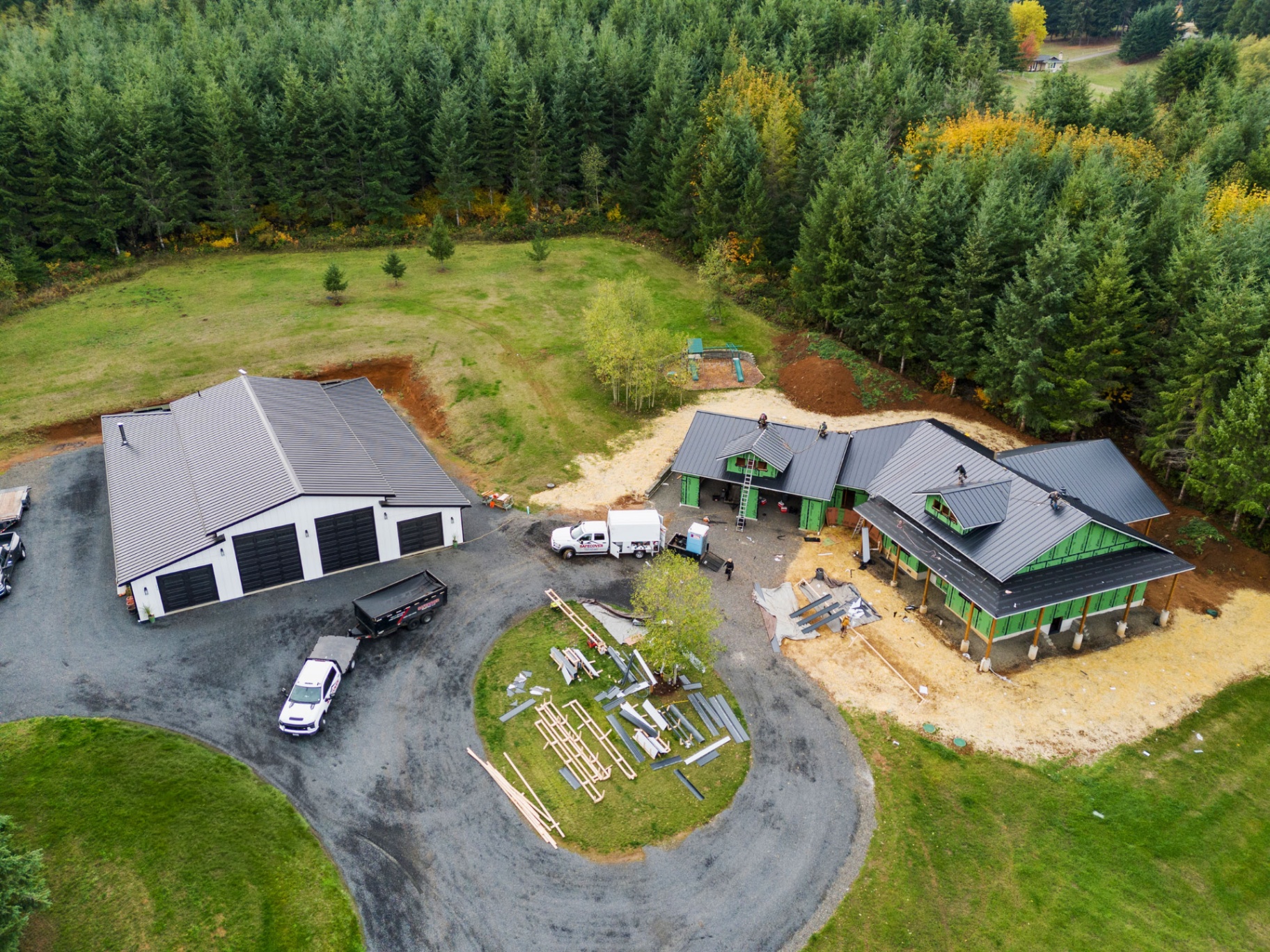 Metal Roof Install