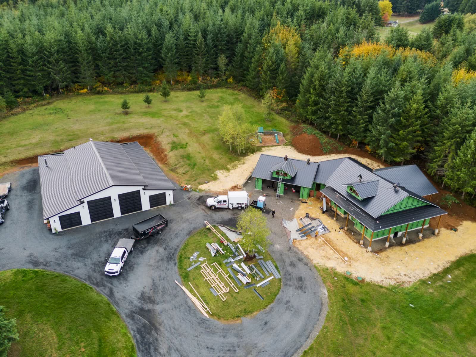 Metal Roof Install