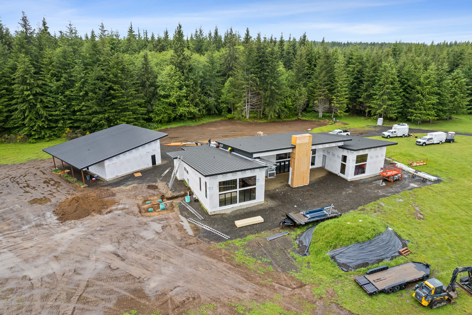 Mechanical Seam Metal Roof Install