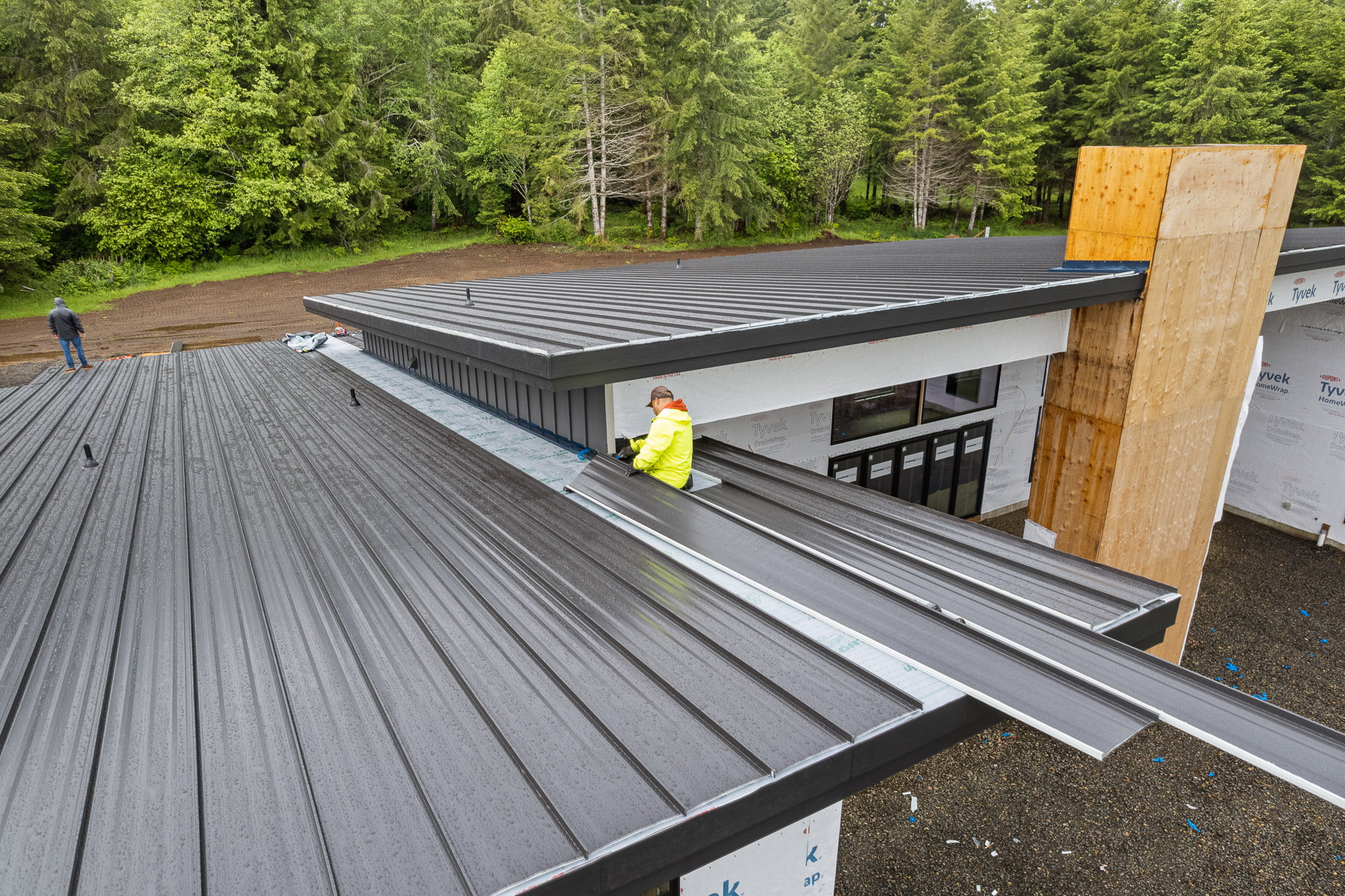 Mechanical Seam Metal Roof Install - Image 3