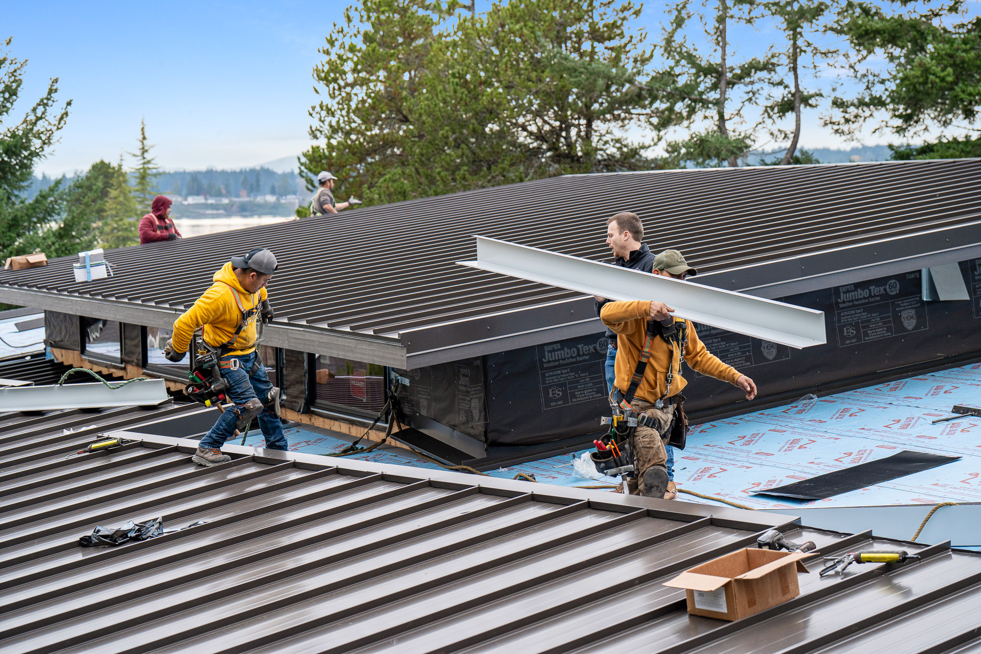 Boston Harbor Waterfront Metal Roof - Image 9
