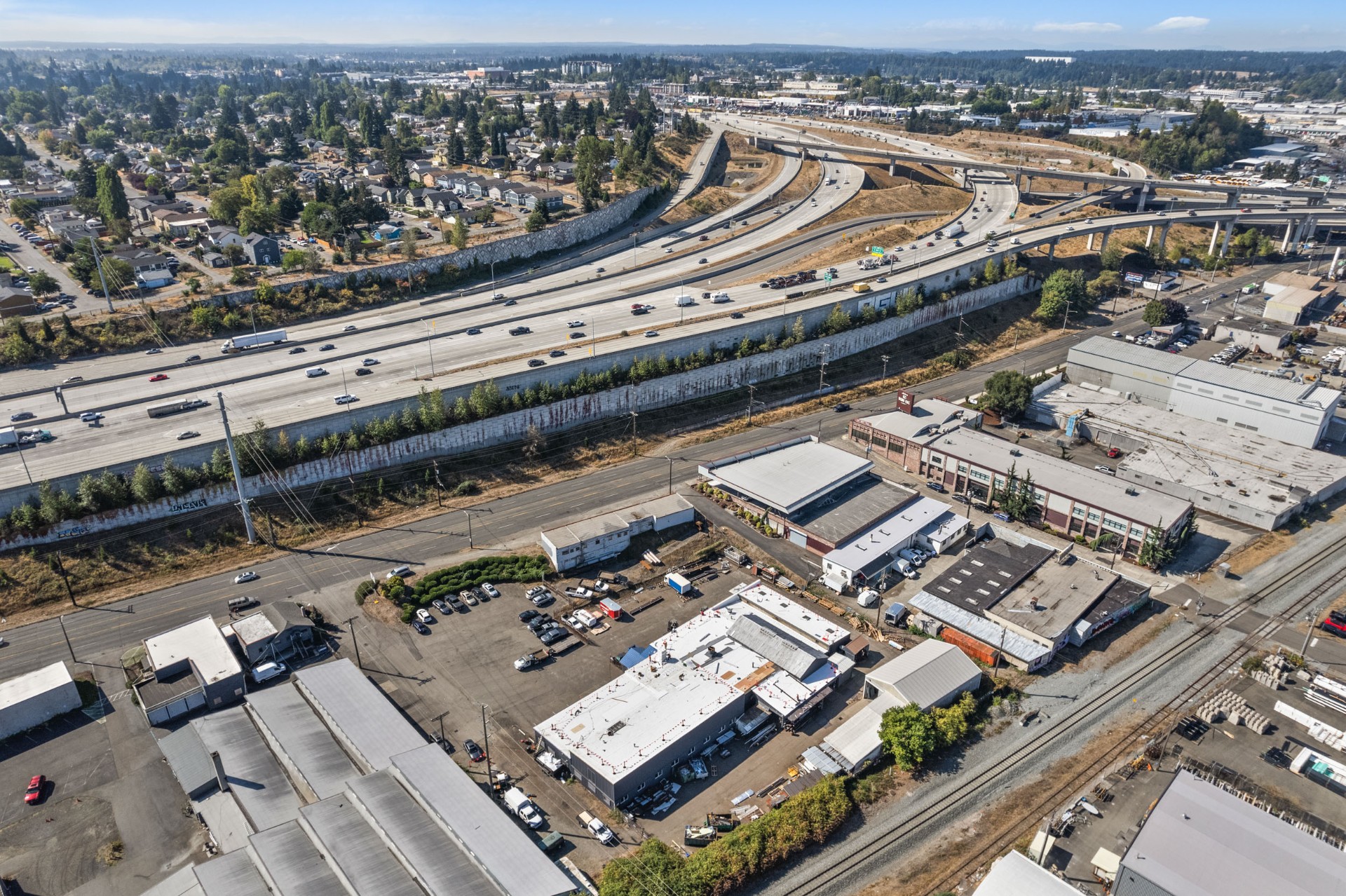 Commercial roofing project in Sumner, Washington