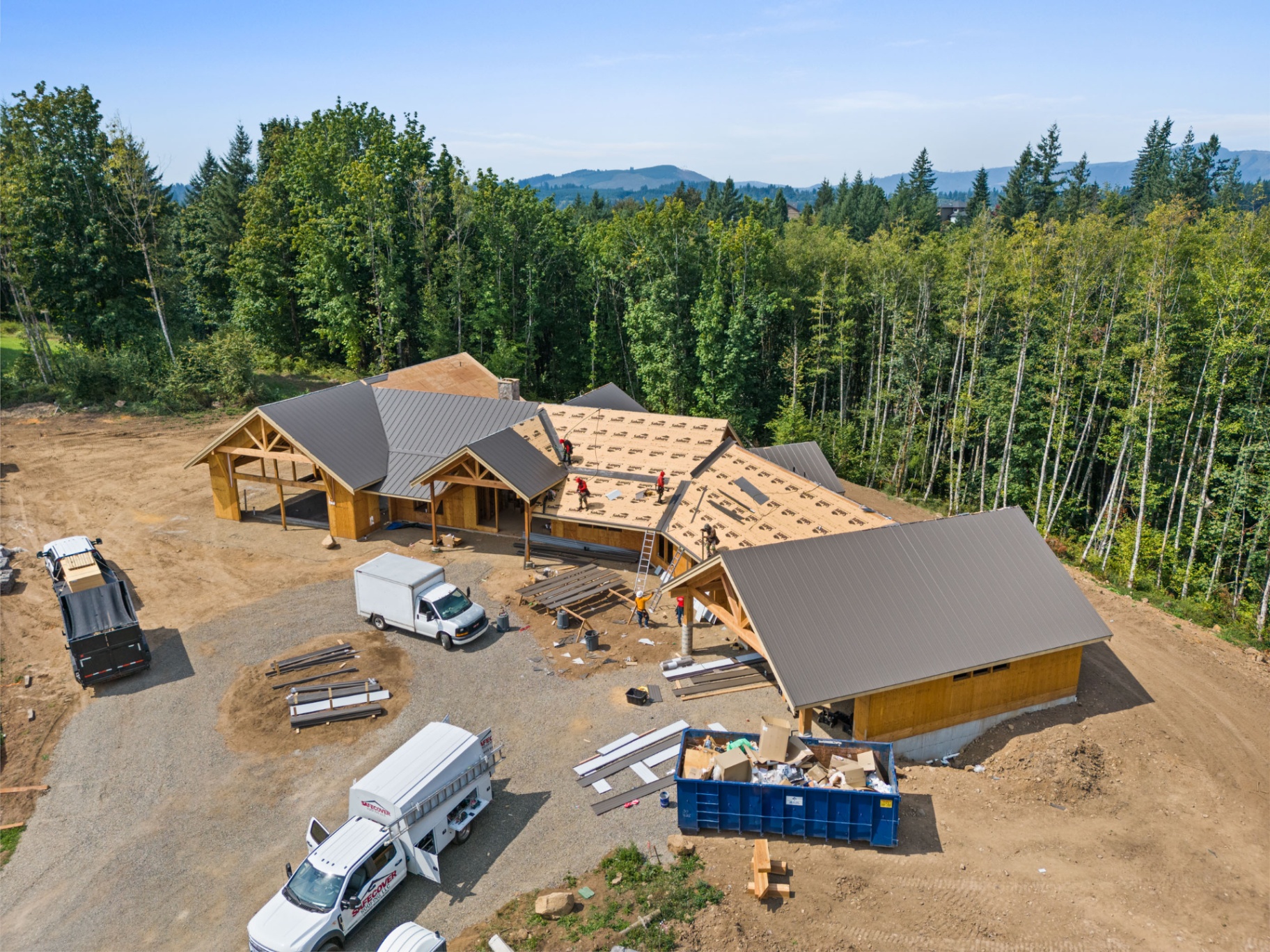 New Construction Metal Roof