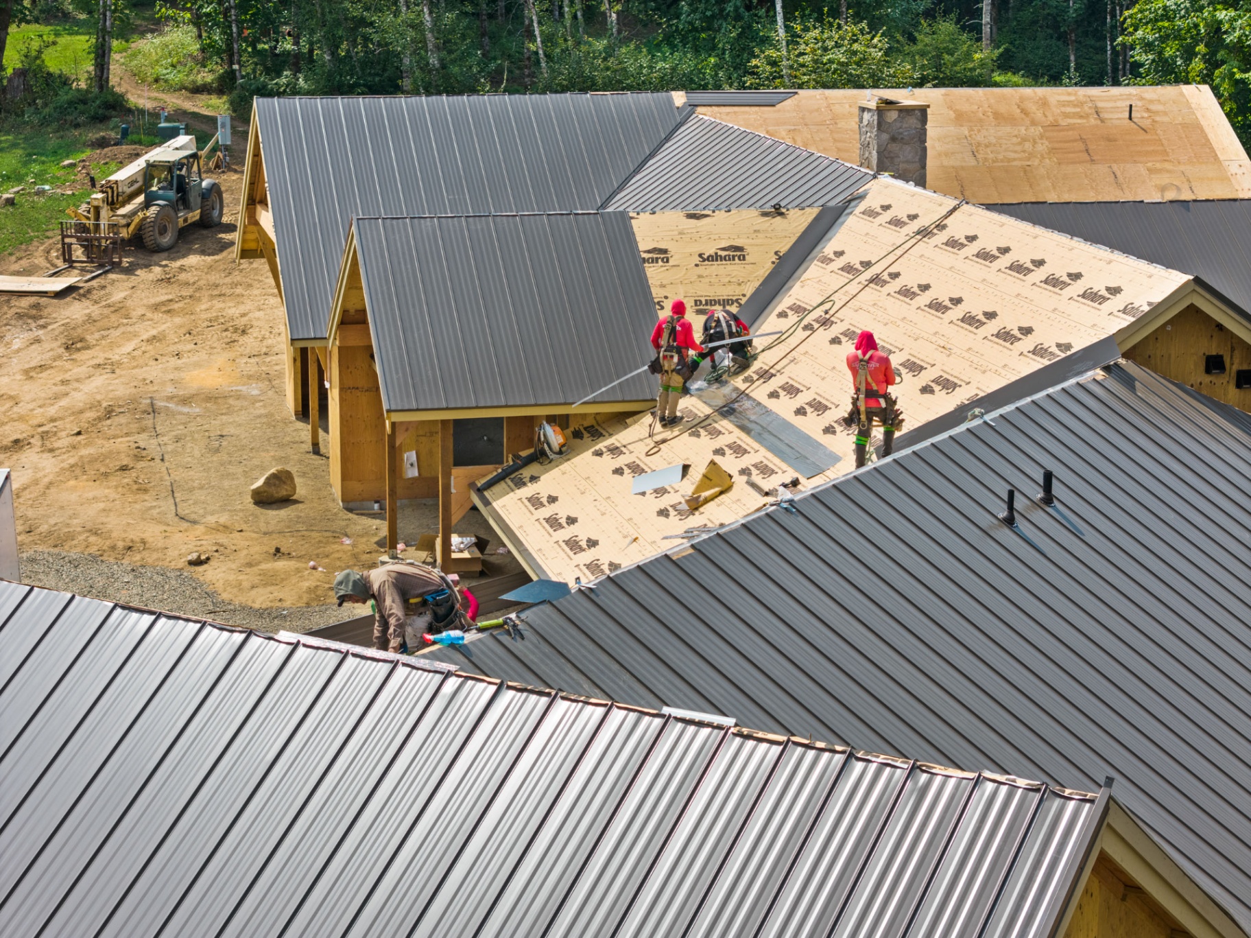 New Construction Metal Roof - Image 3